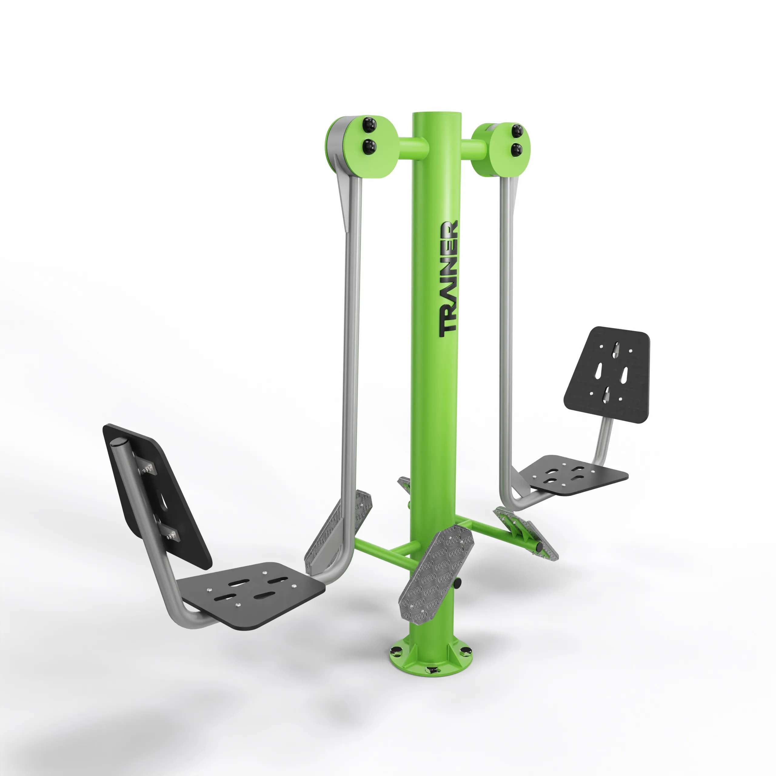 OUTDOOR GYM EQUIPMENT – Double Leg Stretcher – TRAINERPRO - TR05B - الصورة 4