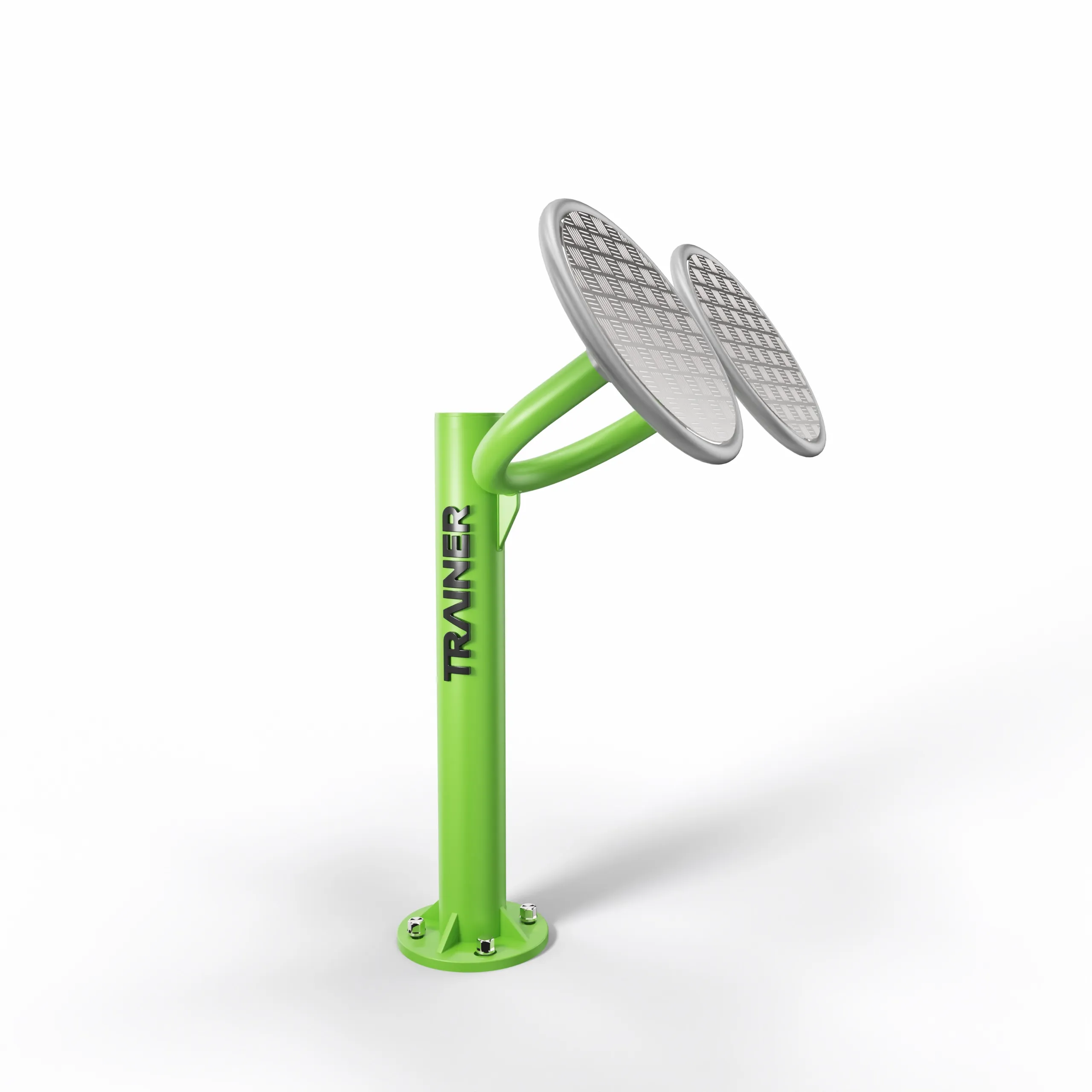 OUTDOOR GYM EQUIPMENT – Single Tai Chi Wheel – TRAINERPRO-TR18A - الصورة 4