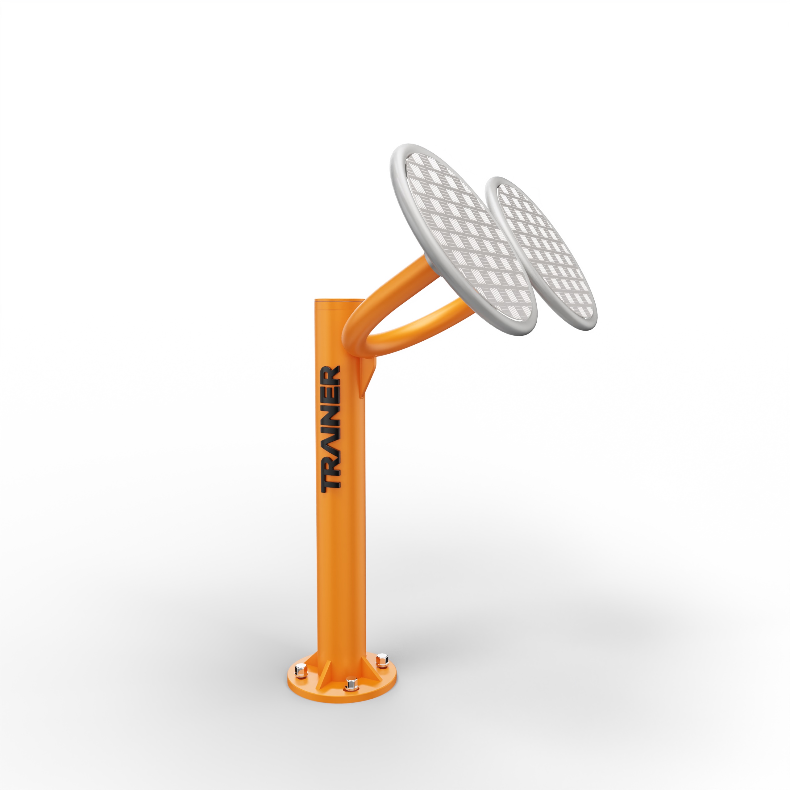 OUTDOOR GYM EQUIPMENT – Single Tai Chi Wheel – TRAINERPRO-TR18A - الصورة 3